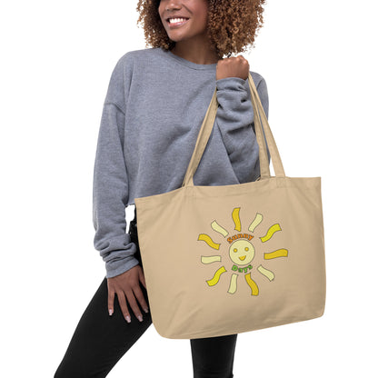 Cute Sunny Days - Brown Tote Bag
