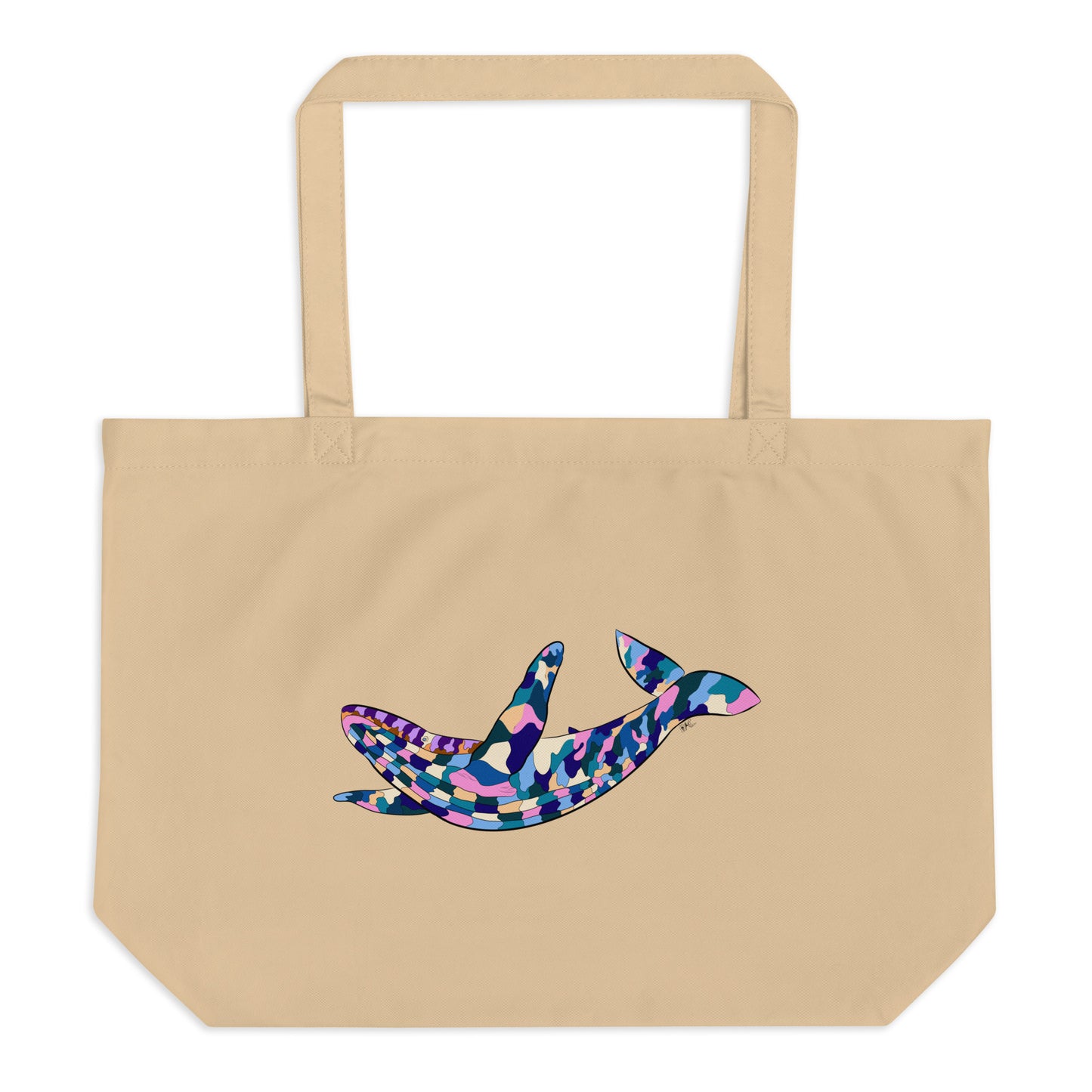 Oceania Patch Humpback Whale - Brown Tote Bag