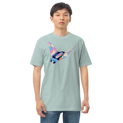 Sunset Beach Manta Ray - Men's T-Shirt