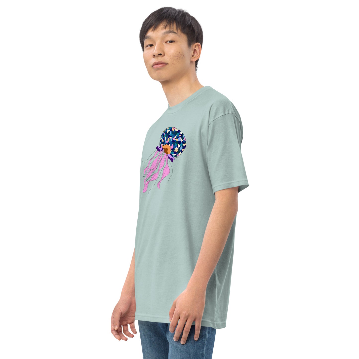 Oceania Patch Jellyfish - Men's T-Shirt