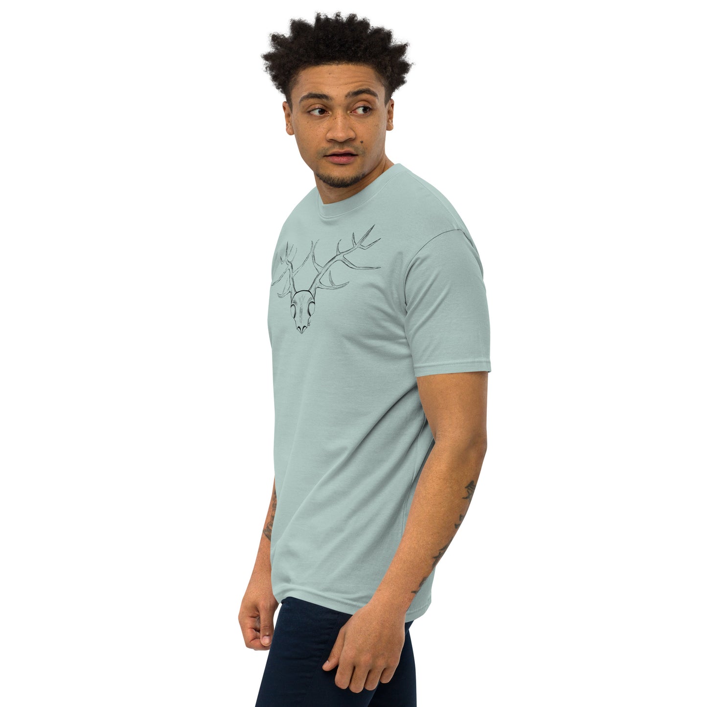 Plain Deer Skull - Men’s T-Shirt