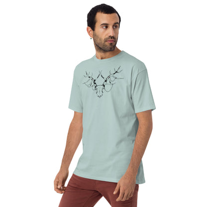 Extravagant Deer Skull - Men's T-Shirt