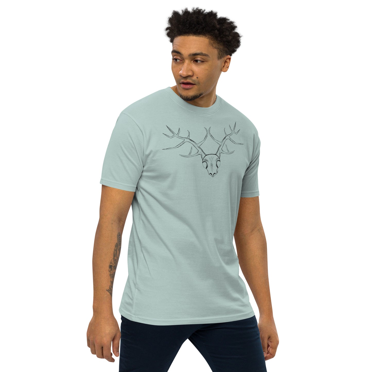 Plain Deer Skull - Men’s T-Shirt