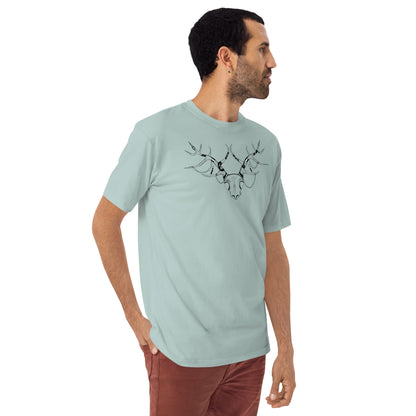Extravagant Deer Skull - Men's T-Shirt