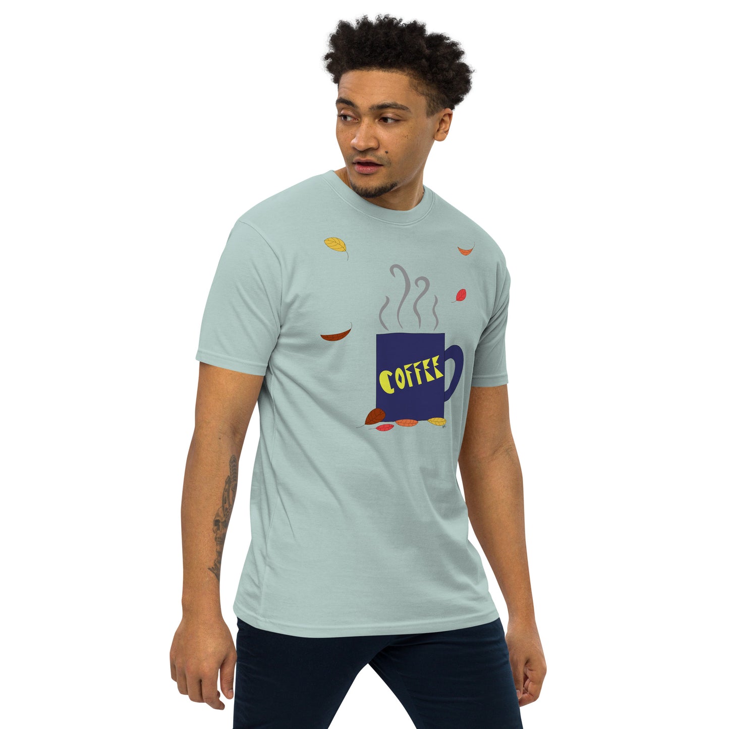 Fall Coffee - Men's T-Shirt