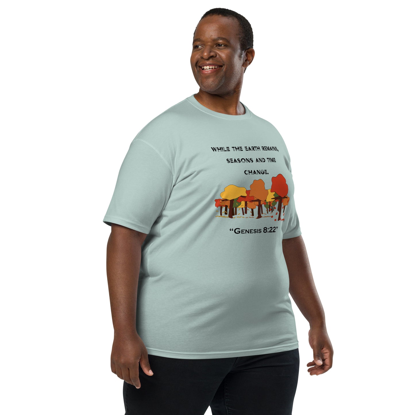 Genesis 8:22 Fall - Men's T-Shirt