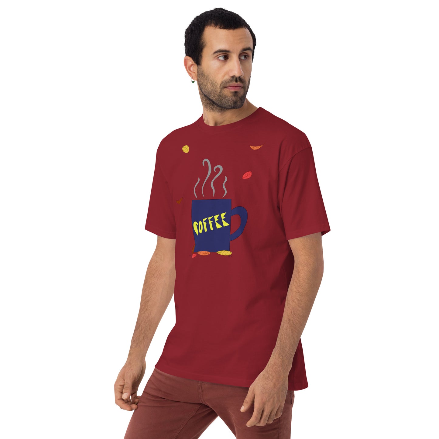 Fall Coffee - Men's T-Shirt