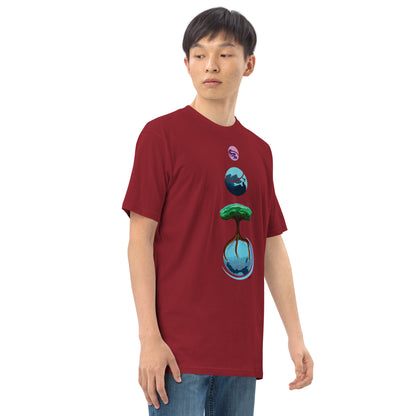 Three Vector Planets - Men's T-Shirt