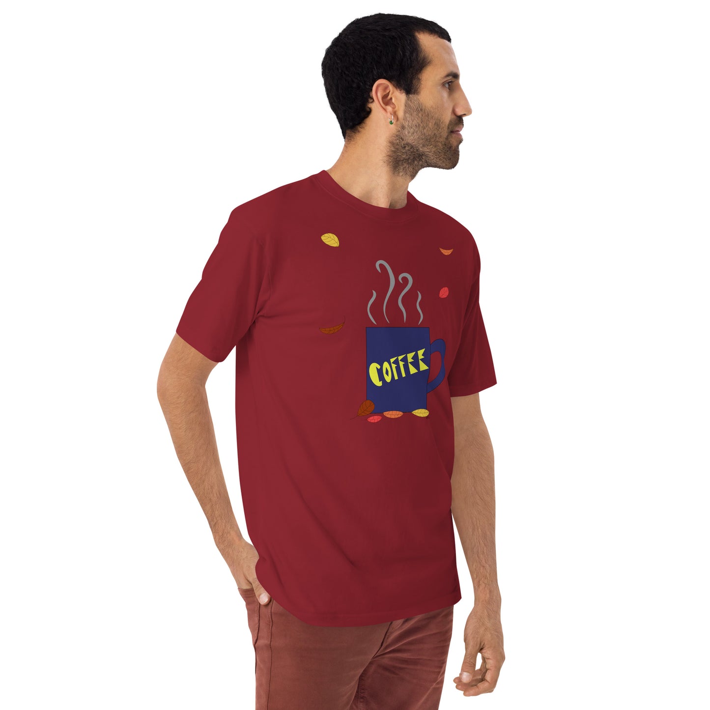 Fall Coffee - Men's T-Shirt