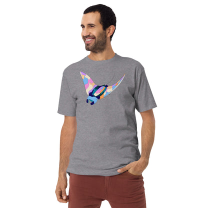 Sunset Beach Manta Ray - Men's T-Shirt