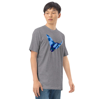 Blue Blotch Manta Ray - Men's T-Shirt