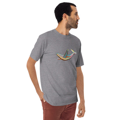 Turquoise Sunset Humpback Whale - Men's T-Shirt