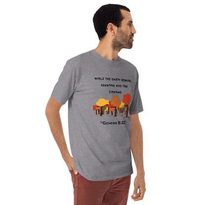 Genesis 8:22 Fall - Men's T-Shirt