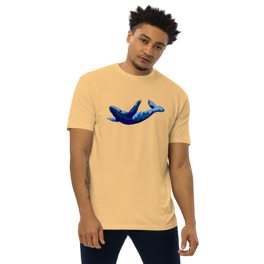 Blue Blotch Humpback Whale - Men's T-Shirt