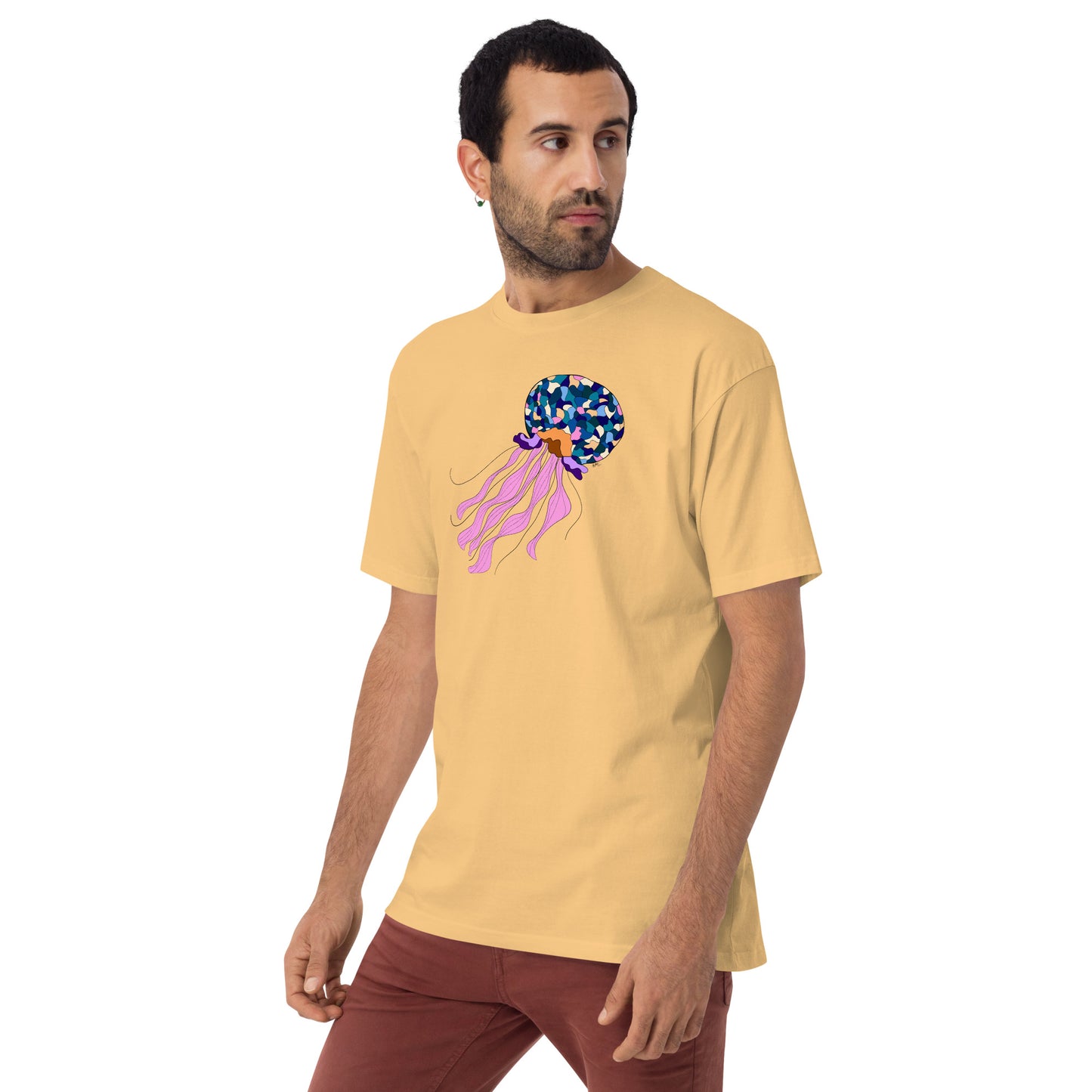 Oceania Patch Jellyfish - Men's T-Shirt