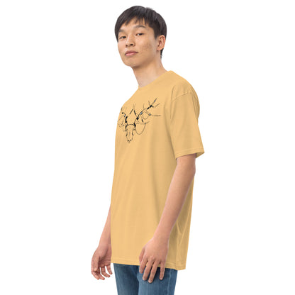 Extravagant Deer Skull - Men's T-Shirt
