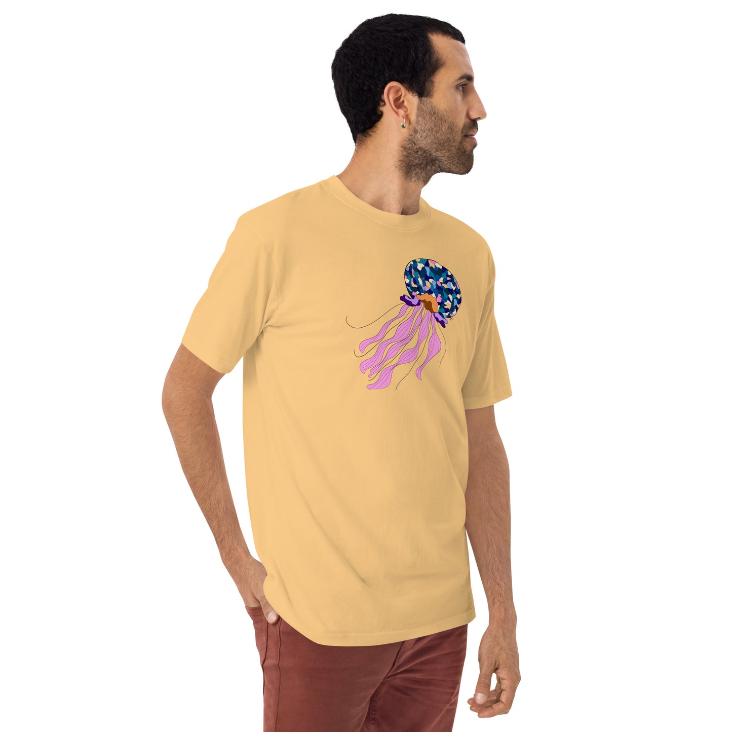 Oceania Patch Jellyfish - Men's T-Shirt