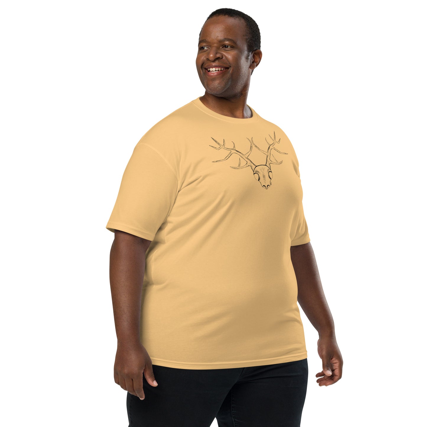 Plain Deer Skull - Men’s T-Shirt