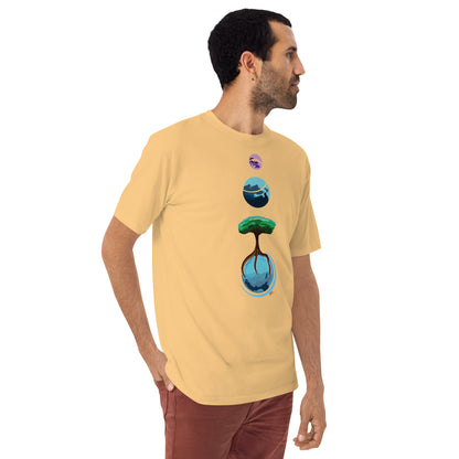 Three Vector Planets - Men's T-Shirt