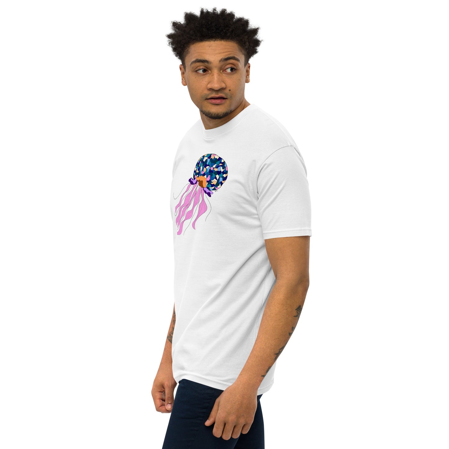 Oceania Patch Jellyfish - Men's T-Shirt