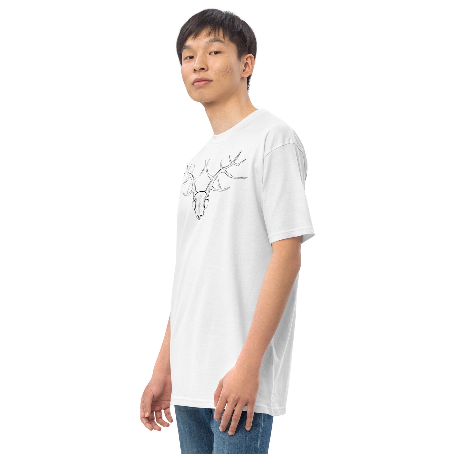 Plain Deer Skull - Men’s T-Shirt