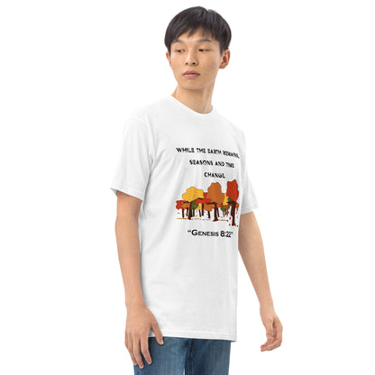 Genesis 8:22 Fall - Men's T-Shirt