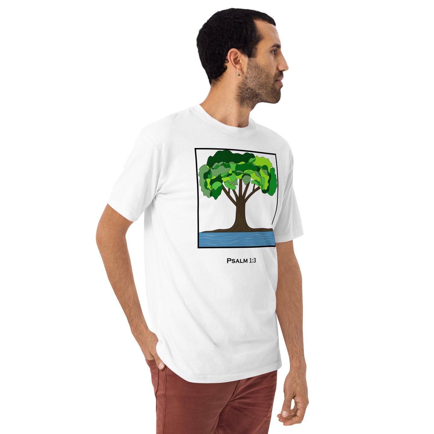 Psalm 1:3 - Men's T-Shirt