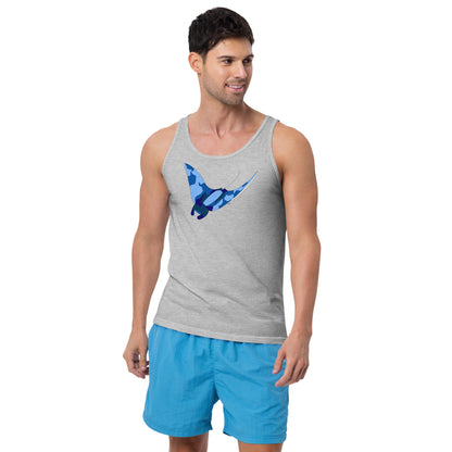 Blue Blotch Manta Ray - Men's Tank Top