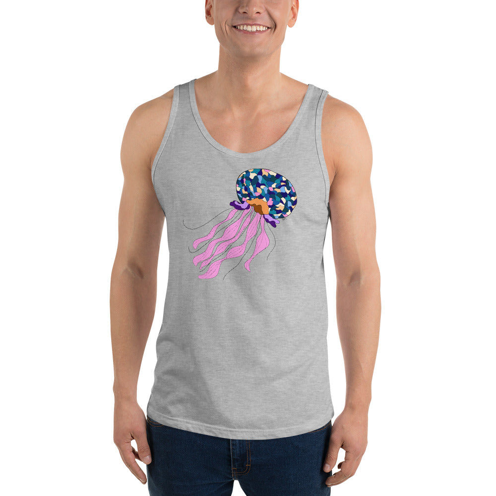 Oceania Patch Jellyfish - Men's Tank Top