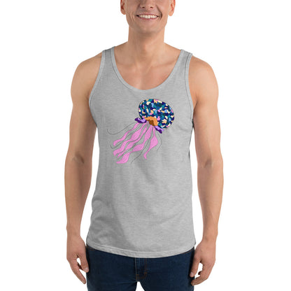 Oceania Patch Jellyfish - Men's Tank Top