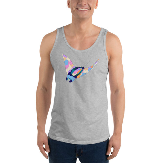 Sunset Beach Manta Ray - Men's Tank Top
