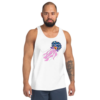 Oceania Patch Jellyfish - Men's Tank Top