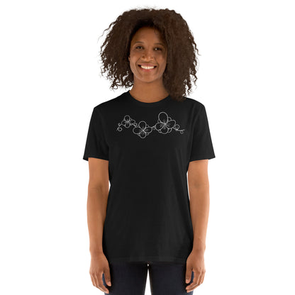 White Flower Lace - Women's T-Shirt