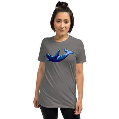 Blue Blotch Humpback Whale - Women's T-Shirt