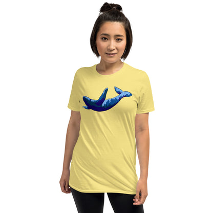 Blue Blotch Humpback Whale - Women's T-Shirt