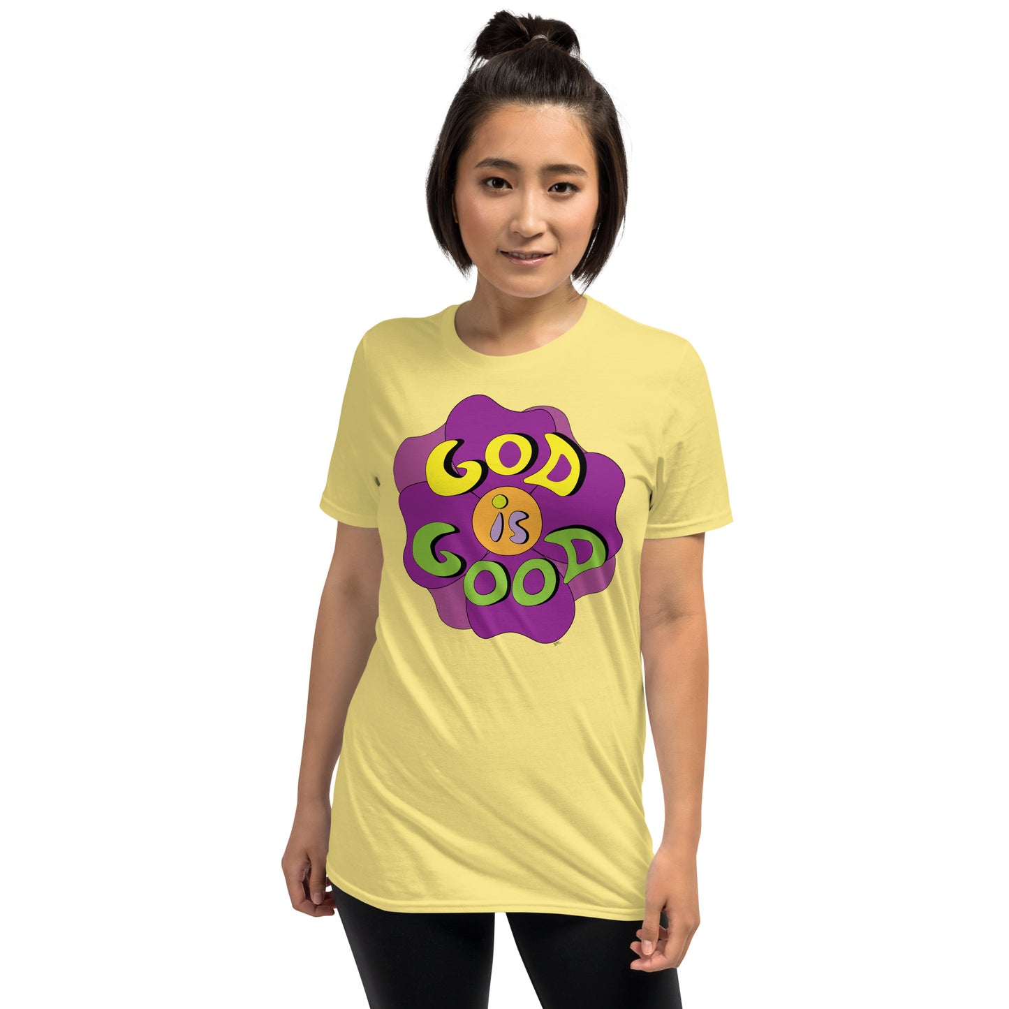 God is Good (Flower) - Women's T-Shirt