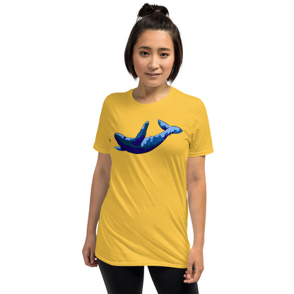 Blue Blotch Humpback Whale - Women's T-Shirt