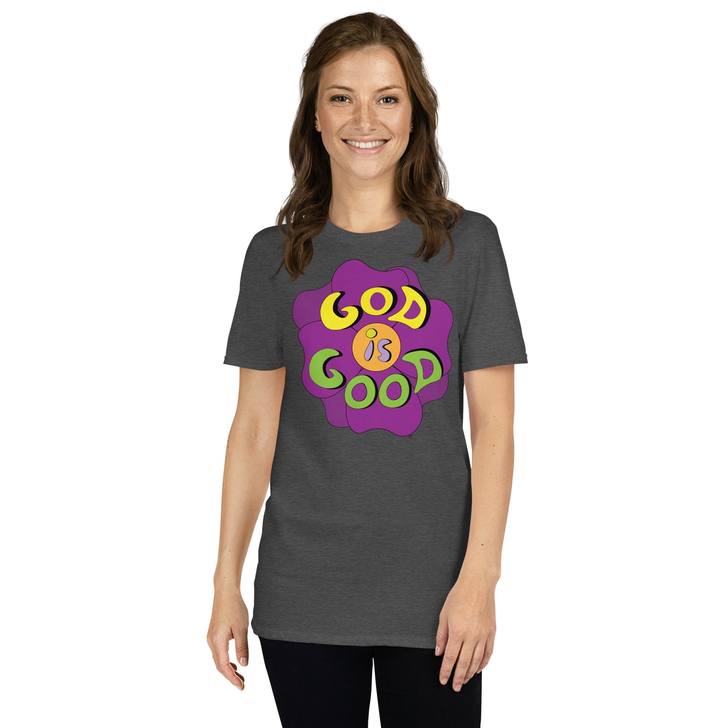 God is Good (Flower) - Women's T-Shirt