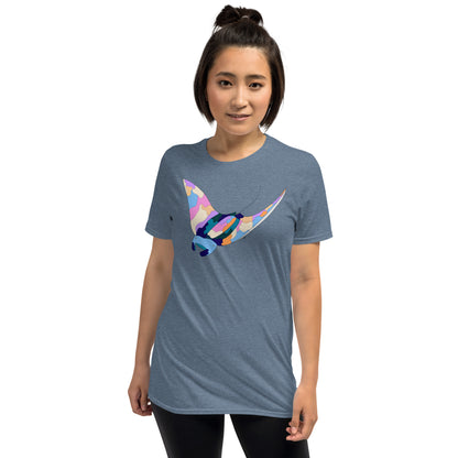 Sunset Beach Manta Ray - Women's T-Shirt