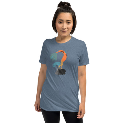 Turquoise Haired Mermaid - Women's T-Shirt