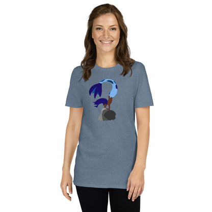 Blue Haired Mermaid - Women's T-Shirt