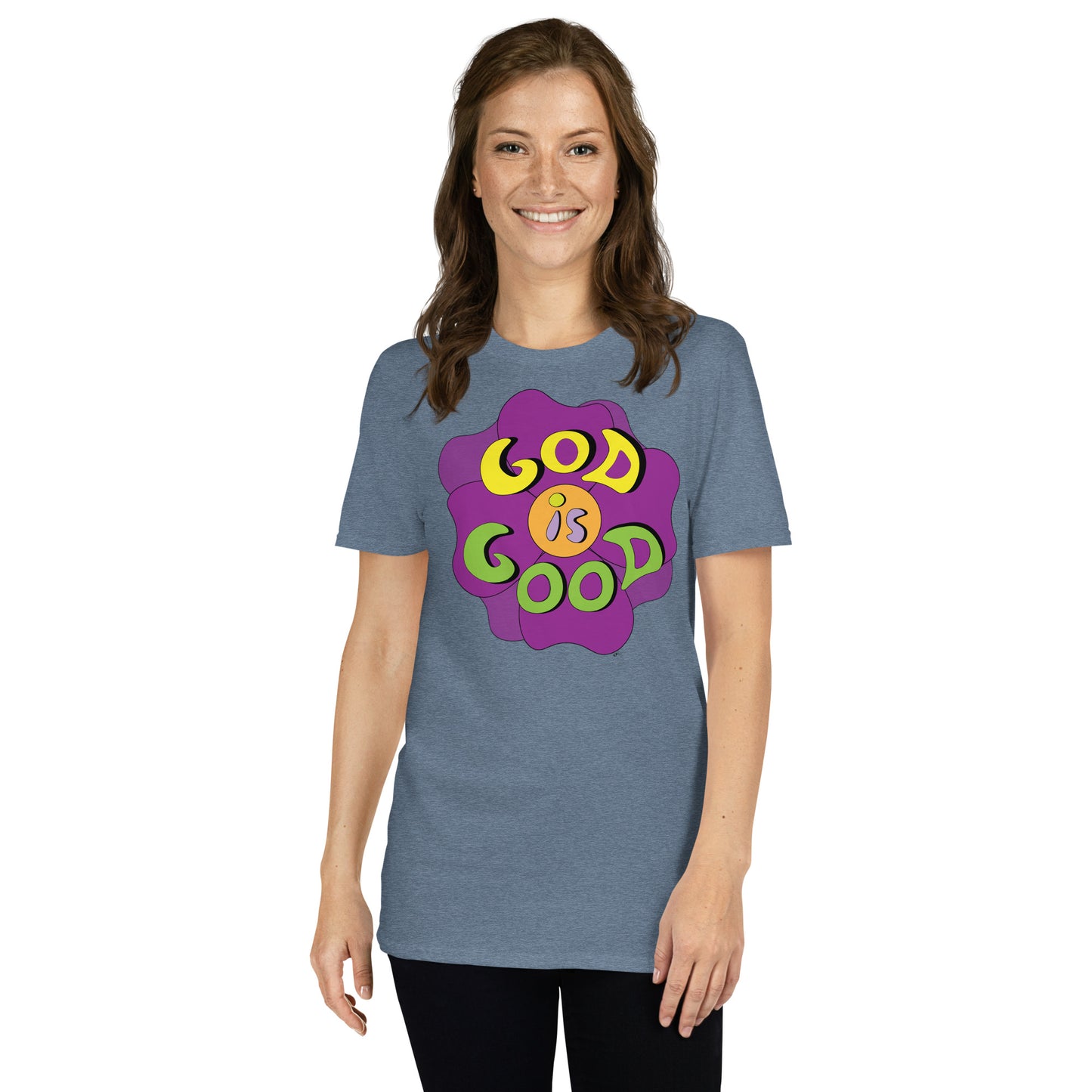 God is Good (Flower) - Women's T-Shirt