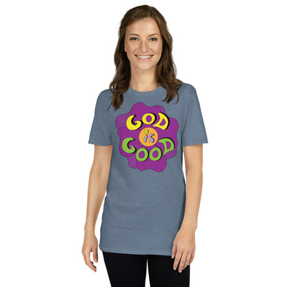 God is Good (Flower) - Women's T-Shirt