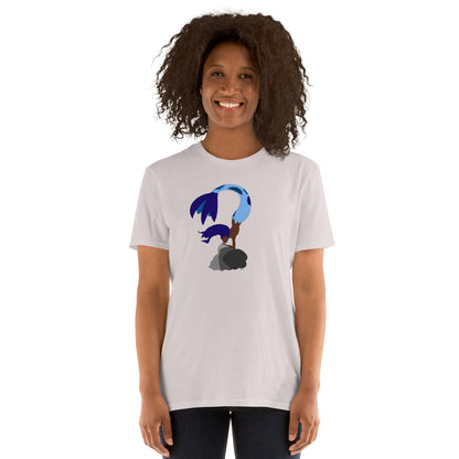 Blue Haired Mermaid - Women's T-Shirt