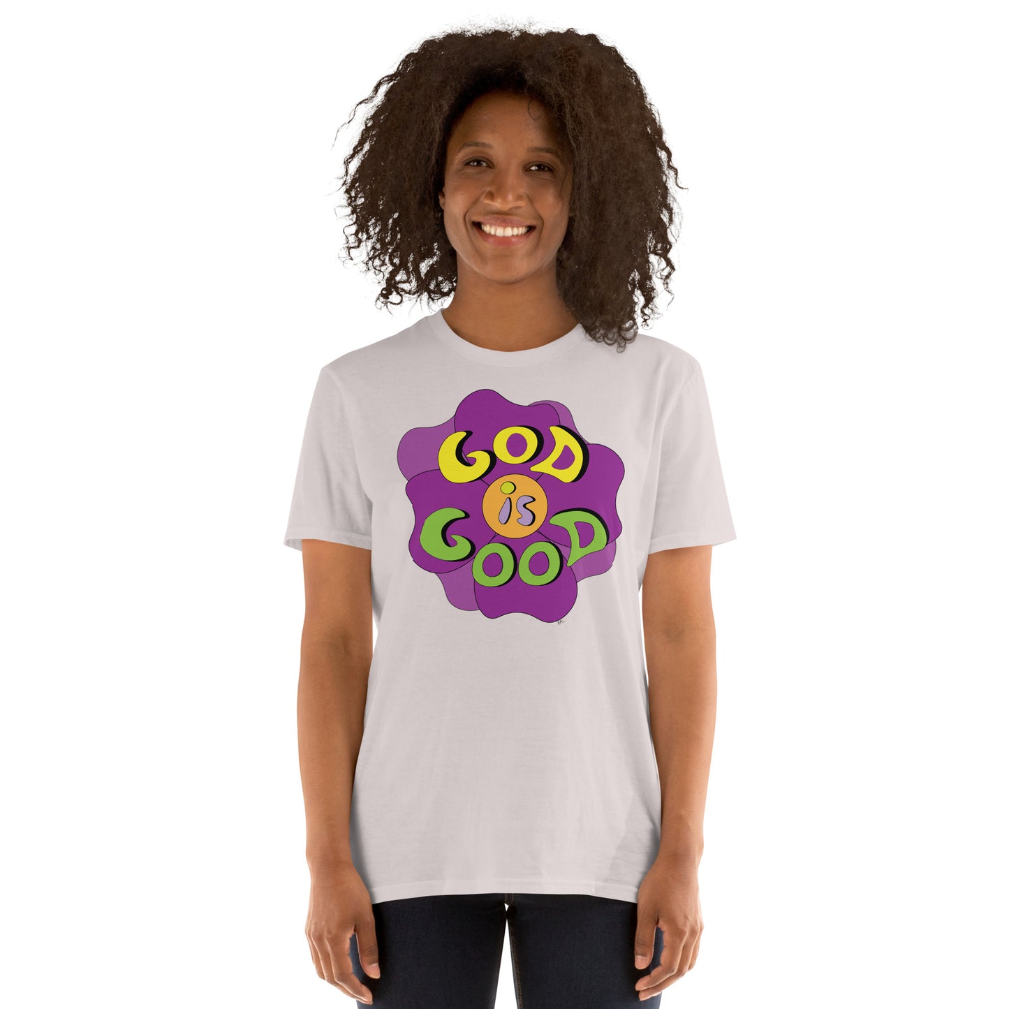 God is Good (Flower) - Women's T-Shirt