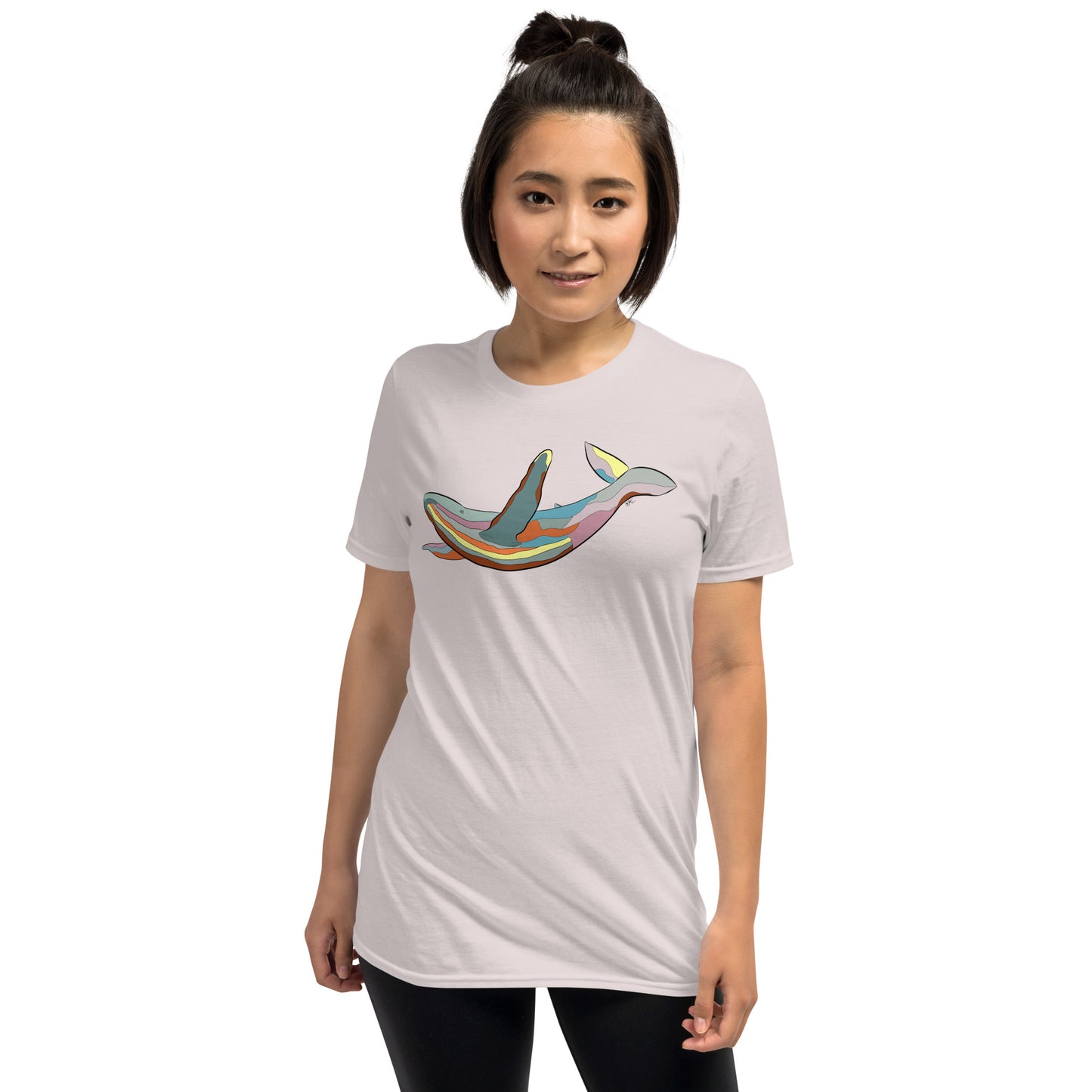 Turquoise Sunset Humpback Whale - Women's T-Shirt