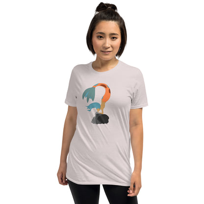 Turquoise Haired Mermaid - Women's T-Shirt