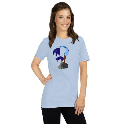 Blue Haired Mermaid - Women's T-Shirt