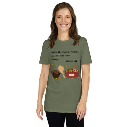 Genesis 8:22 Fall - Women's T-Shirt