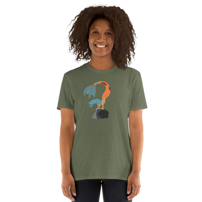 Turquoise Haired Mermaid - Women's T-Shirt
